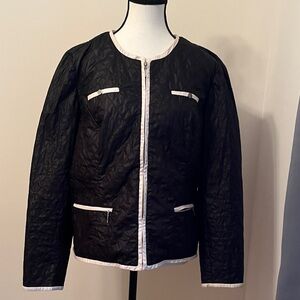 Chicos Black Quilted Women's Jacket
